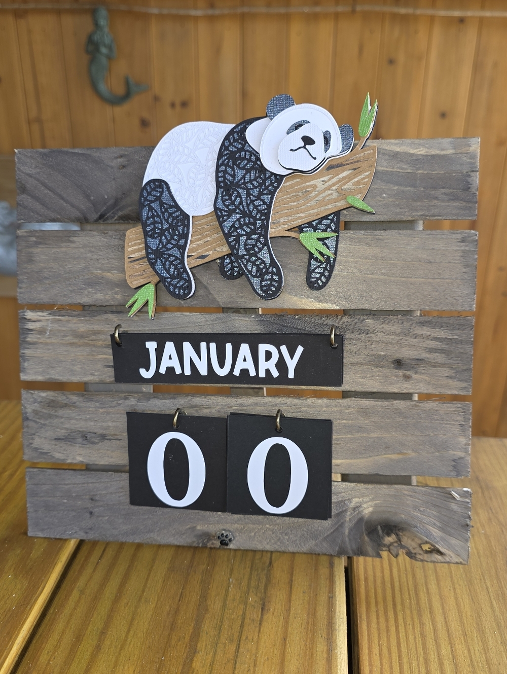 3D PANDA Perpetual Calendar (Includes 50% Donation)